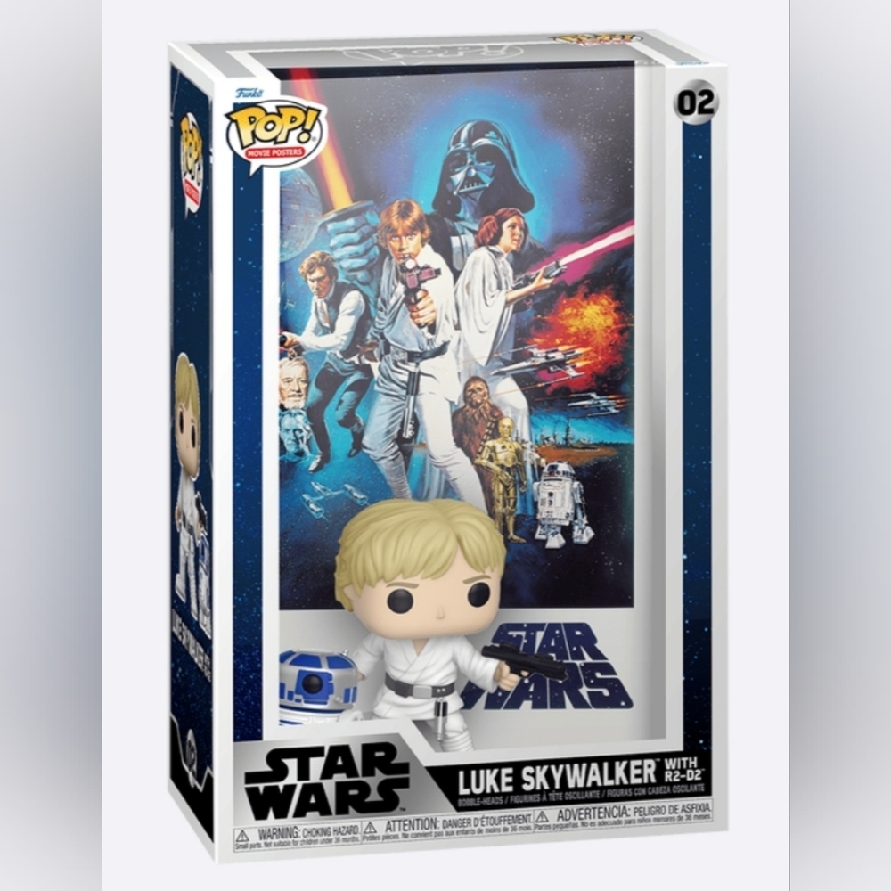 Funko POP! Luke Skywalker with R2-D2 BRAND NEW, NEVER OPENED